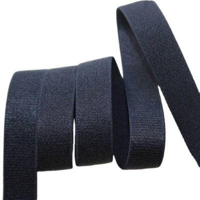 Wholesale Black White High Quality Spandex Bra Strap Elastic Webbing 15mm Elastic Band For Bra Strap